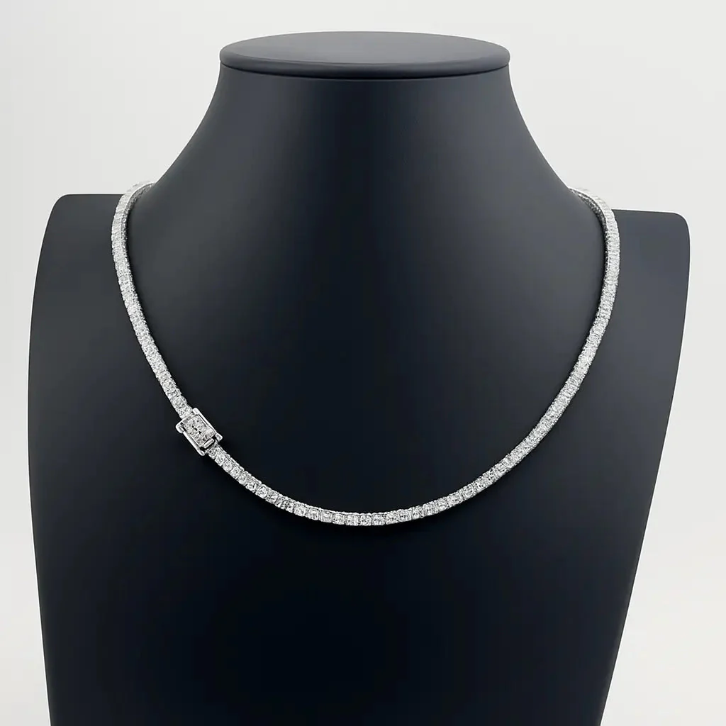 Moissanite Tennis Chain Classic Design (ALL SIZES) - Image 3