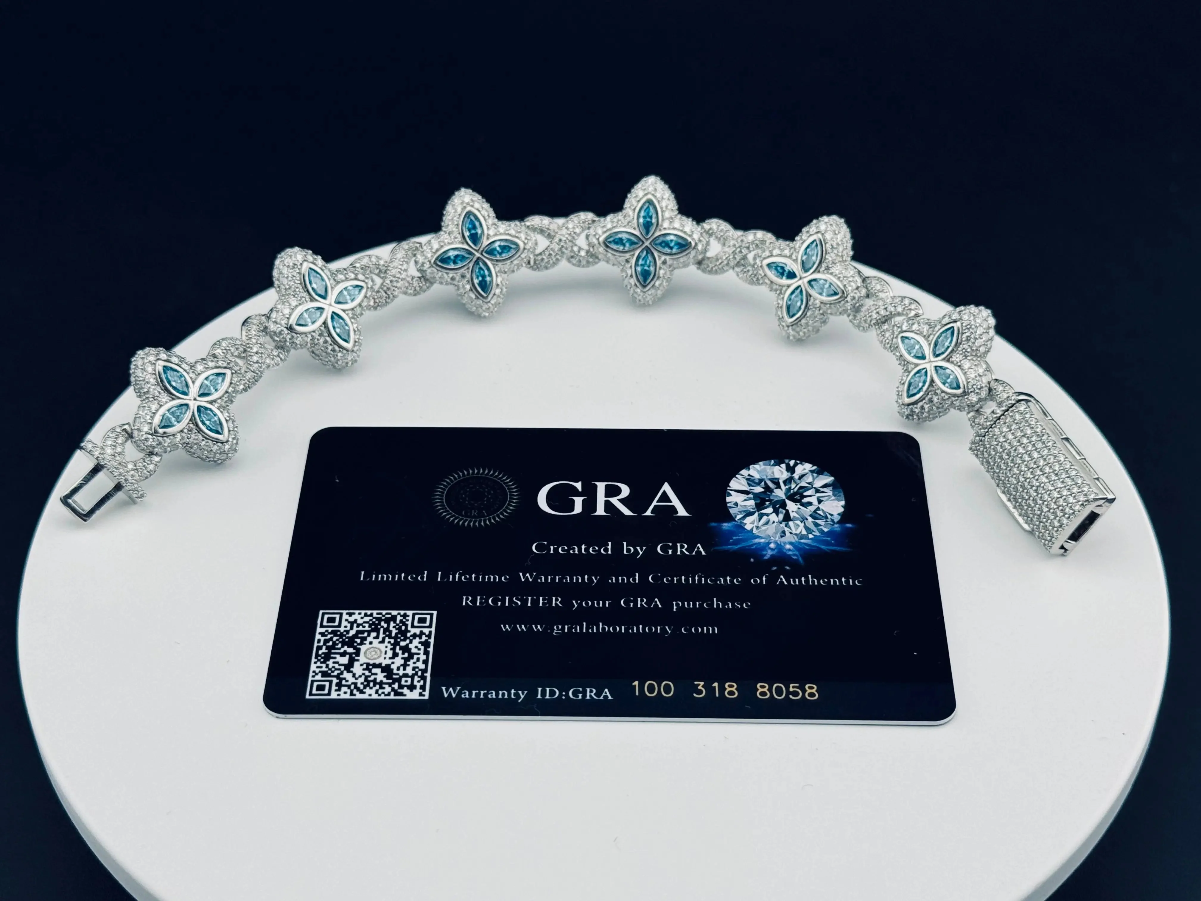 VVS Designer Moissanite Bracelet - Image 3